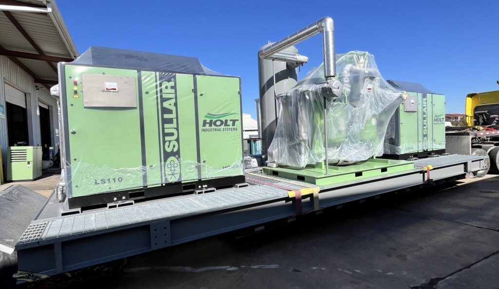 Custom instrument air skid package